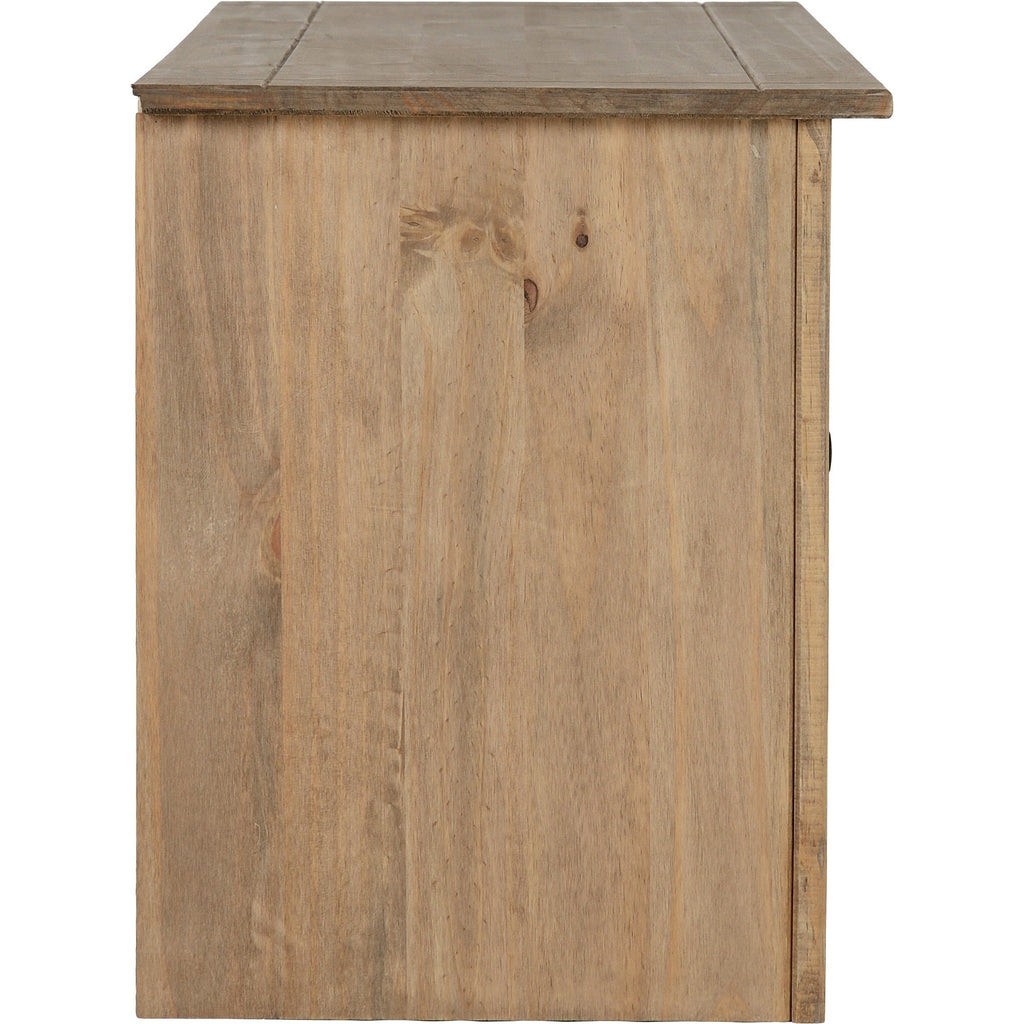 Panama Flat Screen Tv Unit - Natural Wax