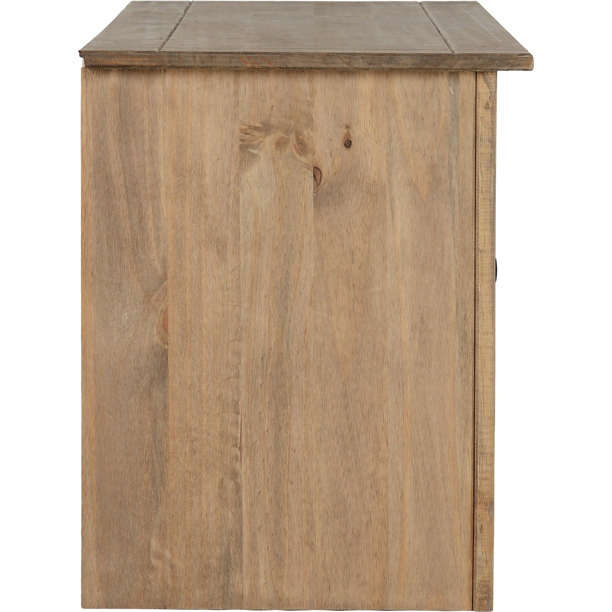 Panama Flat Screen Tv Unit - Natural Wax
