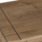 Panama Flat Screen Tv Unit - Natural Wax