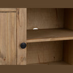 Panama Flat Screen Tv Unit - Natural Wax