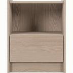 Paris 1 Drawer Bedside - Smoked Ash Effect