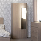 Paris 4'6" Bed - Smoked Ash Effect