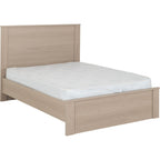 Paris 4'6" Bed - Smoked Ash Effect