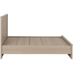 Paris 4'6" Bed - Smoked Ash Effect