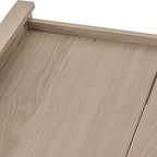 Paris 4'6" Bed - Smoked Ash Effect