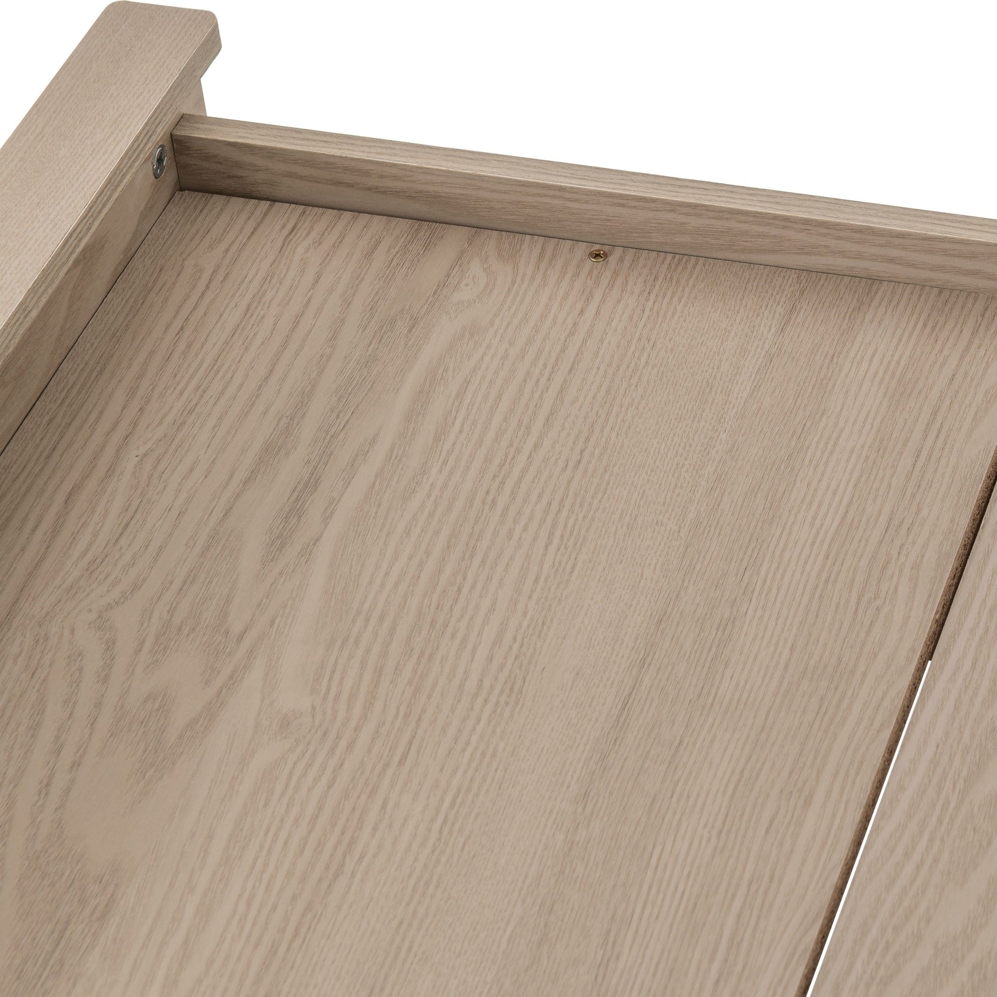 Paris 4'6" Bed - Smoked Ash Effect