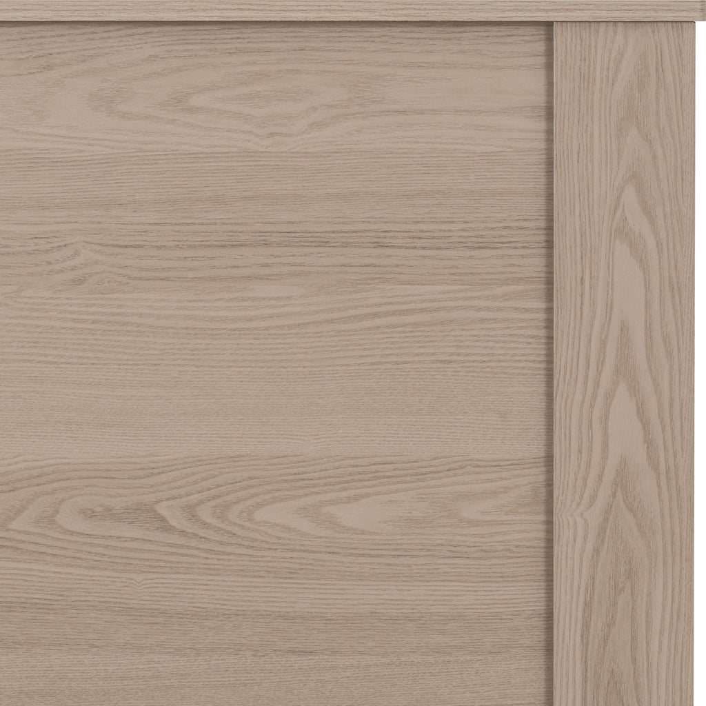 Paris 4'6" Bed - Smoked Ash Effect