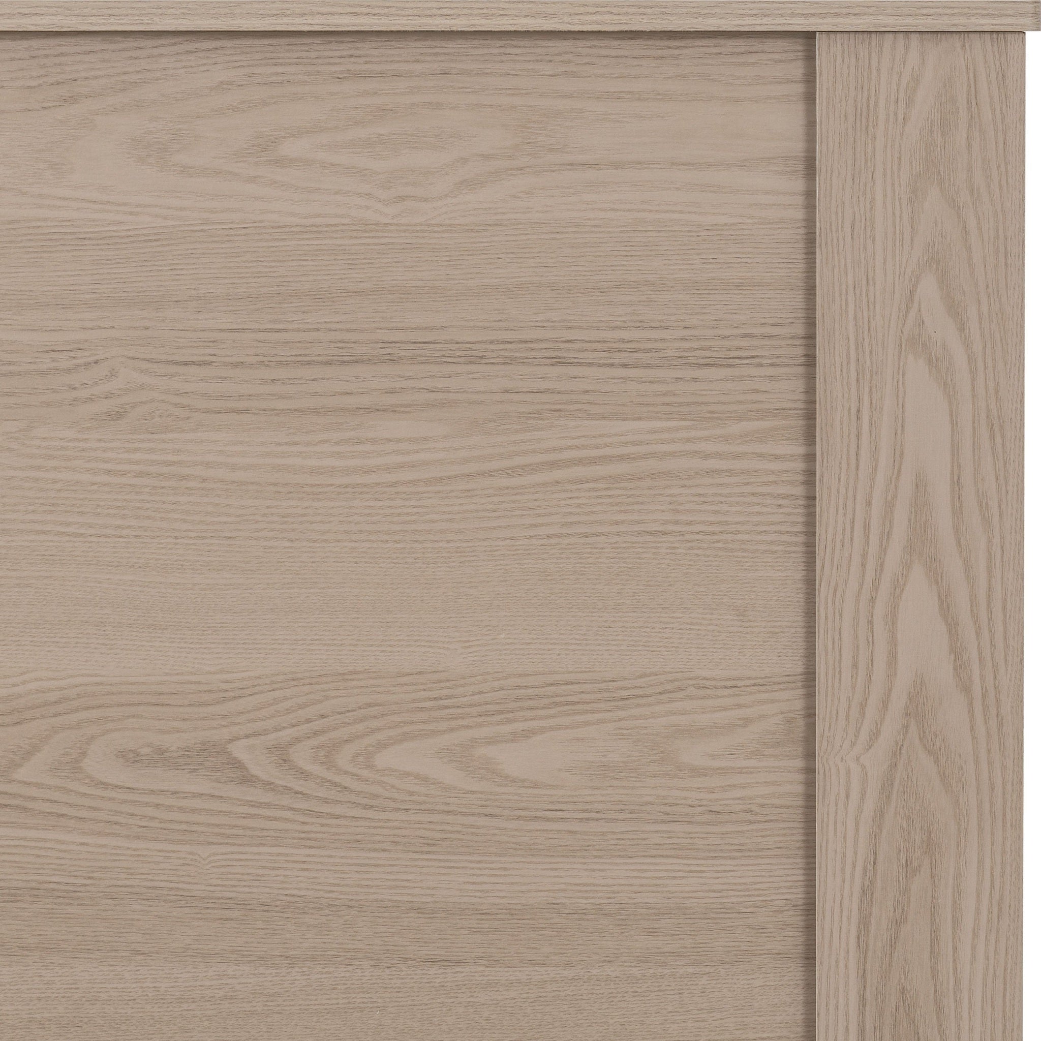 Paris 4'6" Bed - Smoked Ash Effect