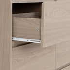 Paris 6 Drawer Chest - Smoked Ash Effect