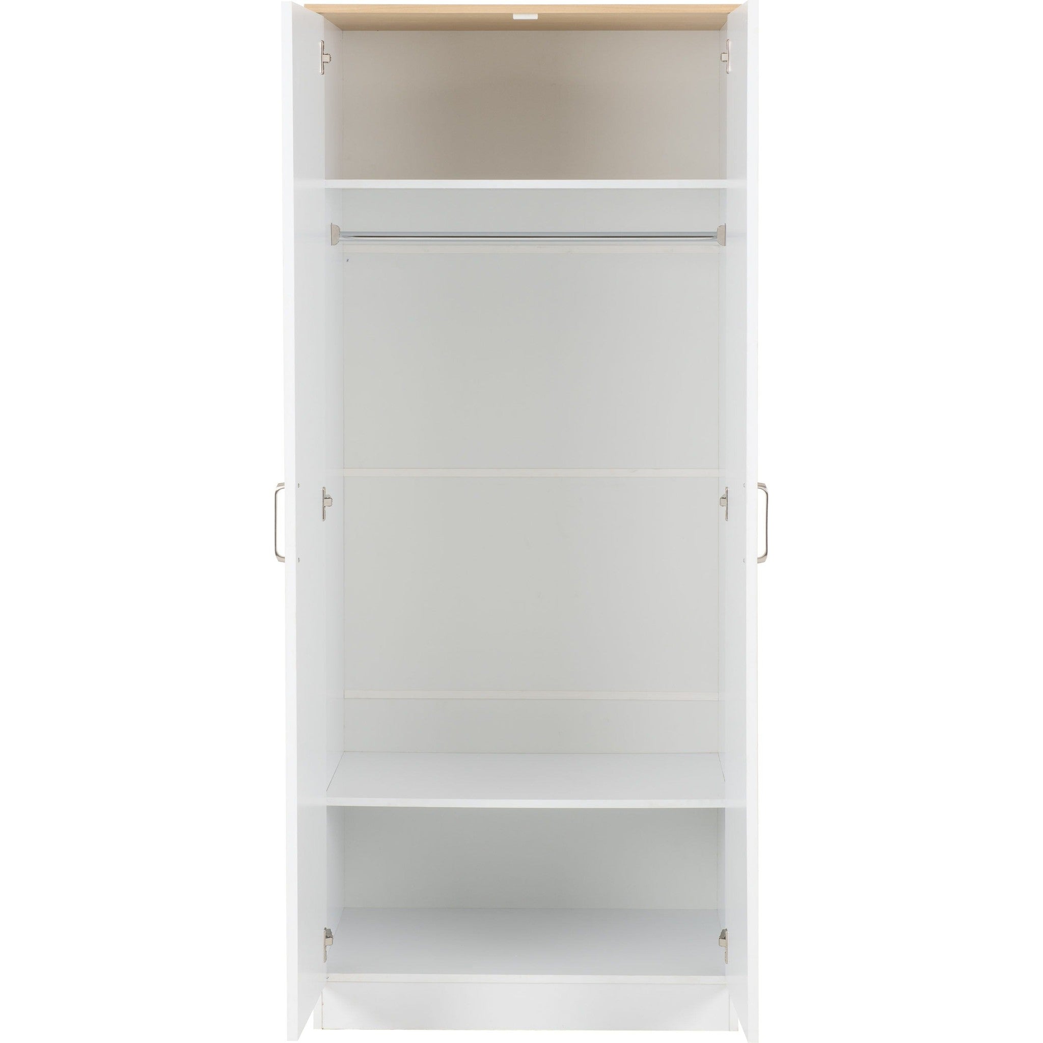 Portland Trio Set - White/Oak Effect