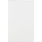 Portland 3 Door Wardrobe - White/Oak Effect