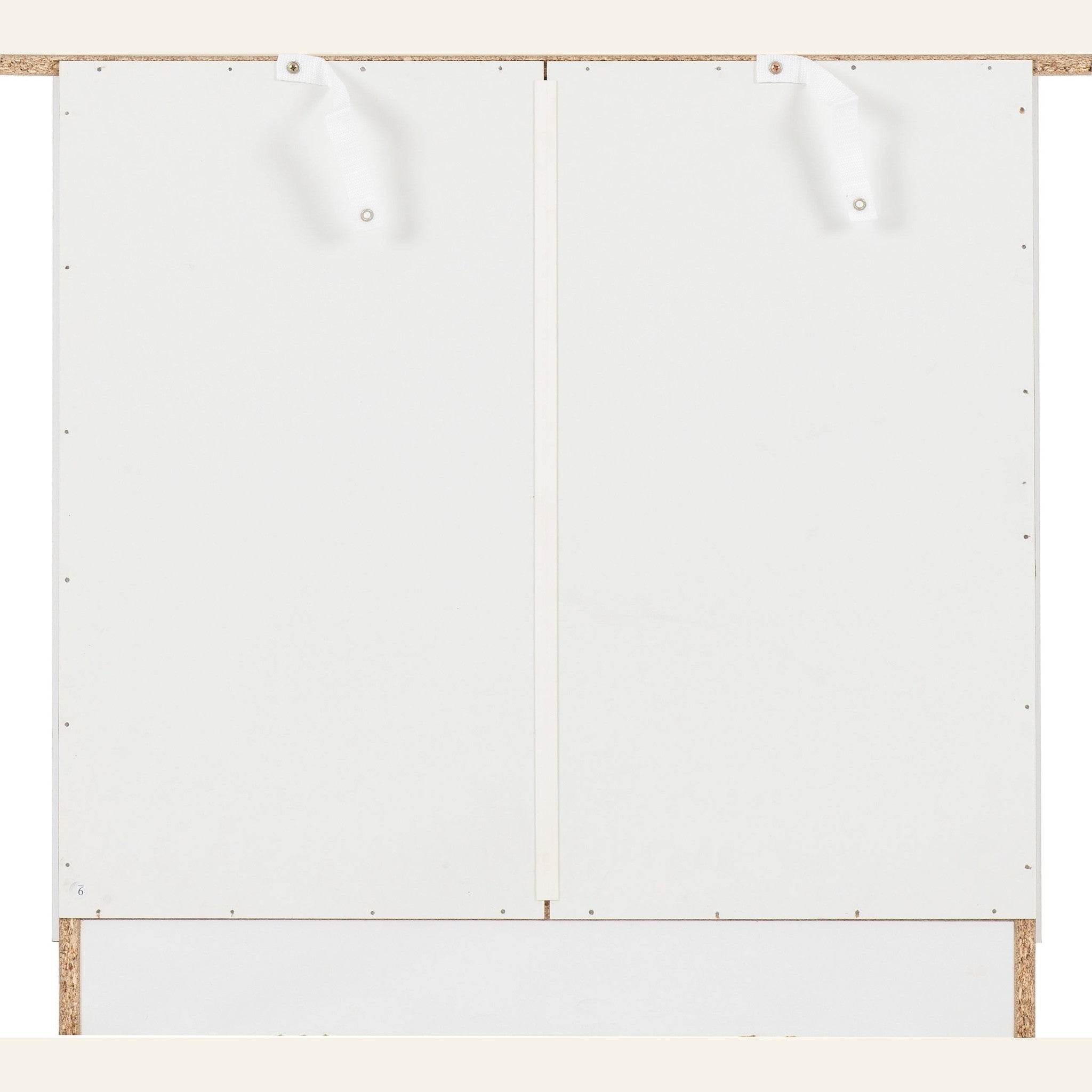 Portland 3 Drawer Chest - White/Oak Effect