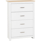 Portland Trio Set - White/Oak Effect