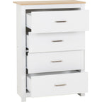 Portland Trio Set - White/Oak Effect