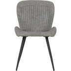 Quebec Dining Chair X4 Per Box - Grey Pu