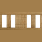 Rio 3' Bed - Distressed Waxed Pine