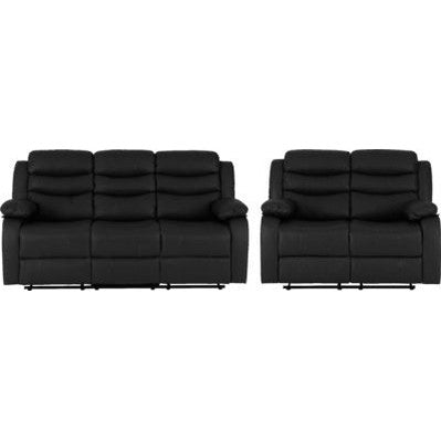 Roma 3+2 Suite - Black Pu