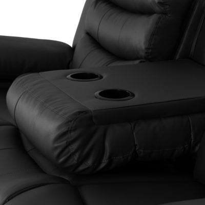 Roma 3+2 Suite - Black Pu