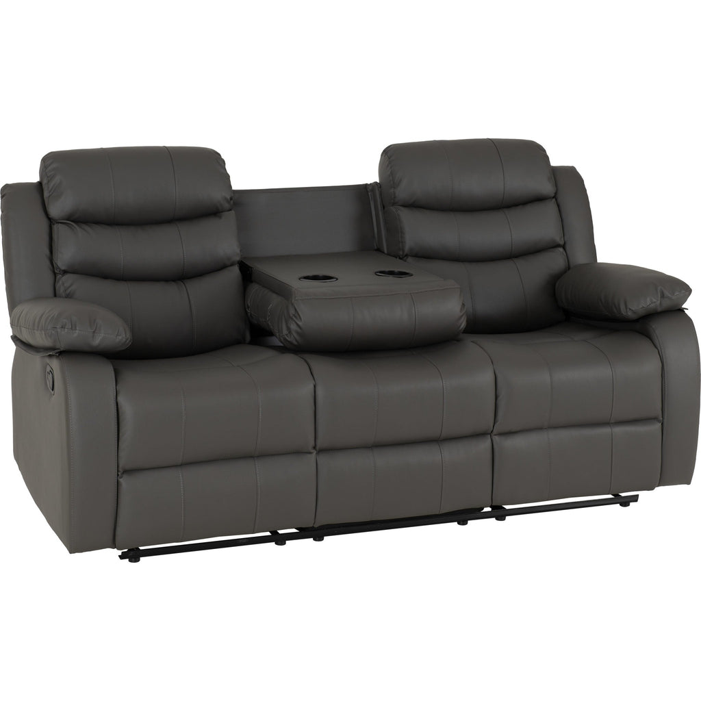 Roma 3+2 Suite - Grey Pu