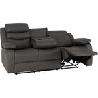 Roma 3+2 Suite - Grey Pu