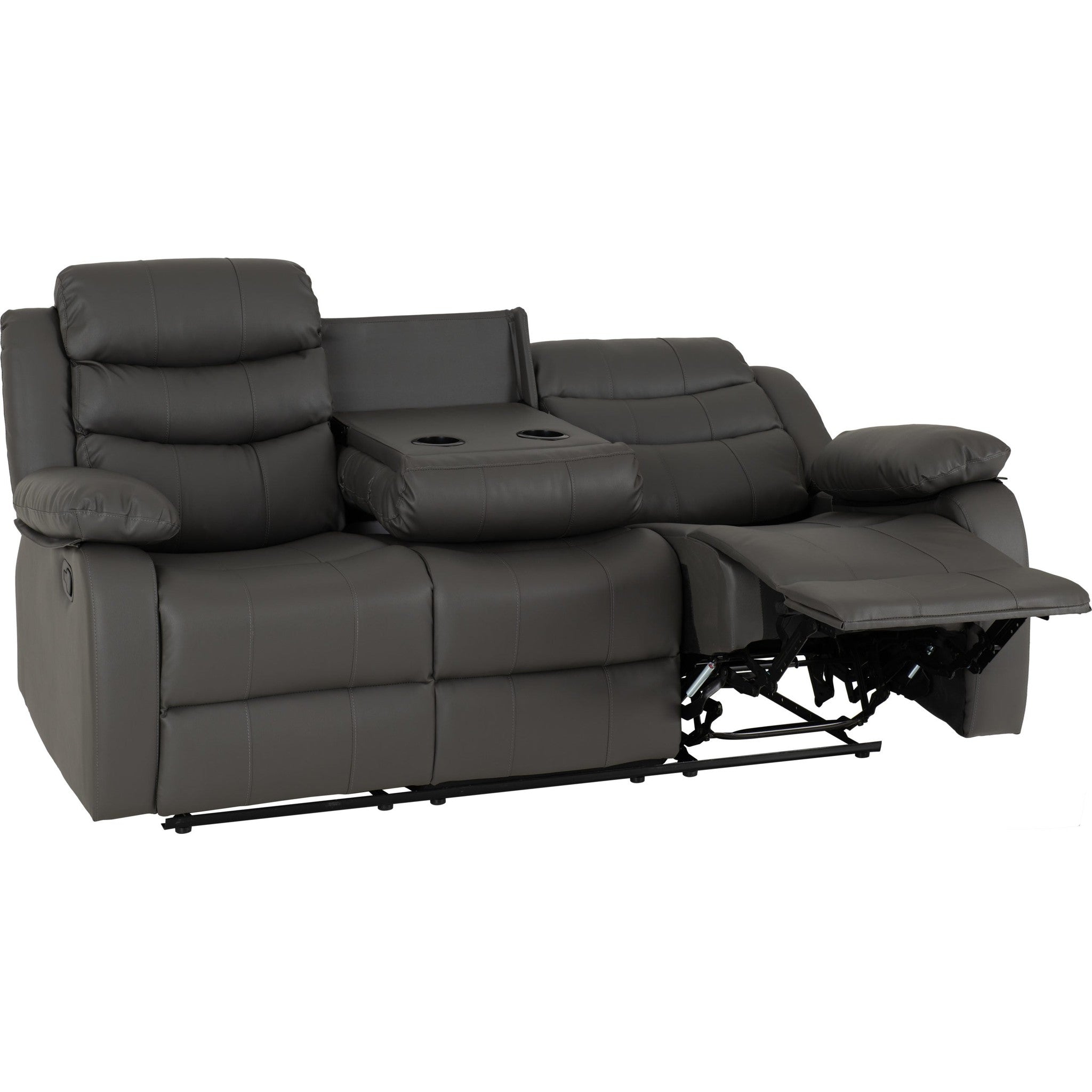 Roma 3+2 Suite - Grey Pu