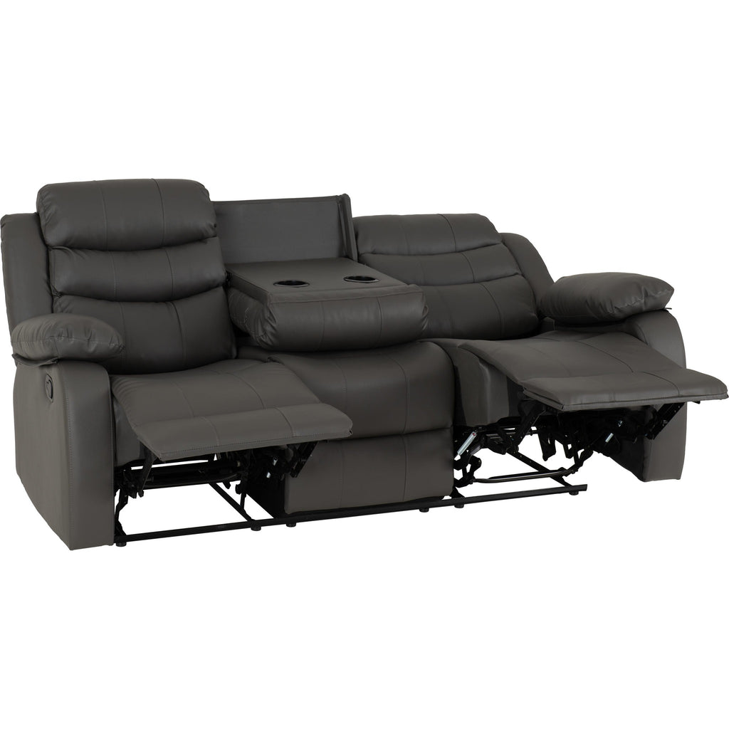 Roma 3+2 Suite - Grey Pu