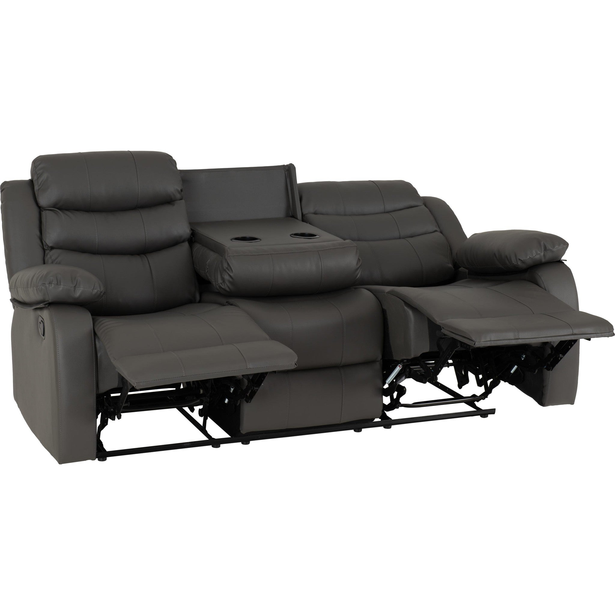 Roma 3+2 Suite - Grey Pu
