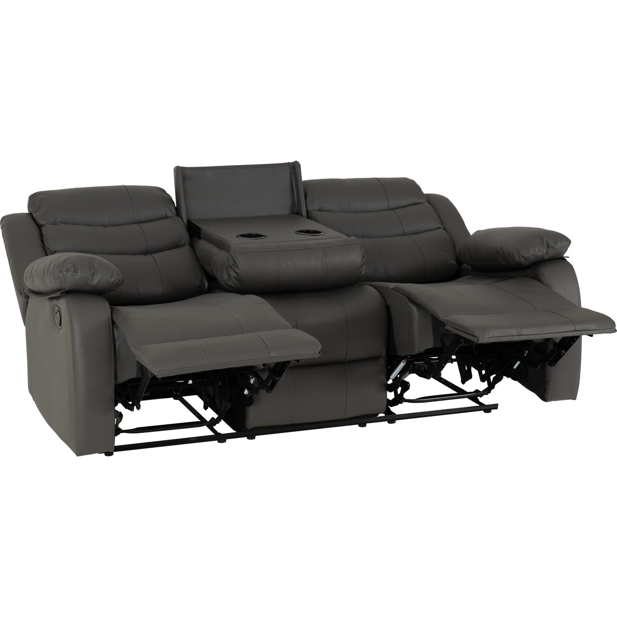 Roma 3+2 Suite - Grey Pu