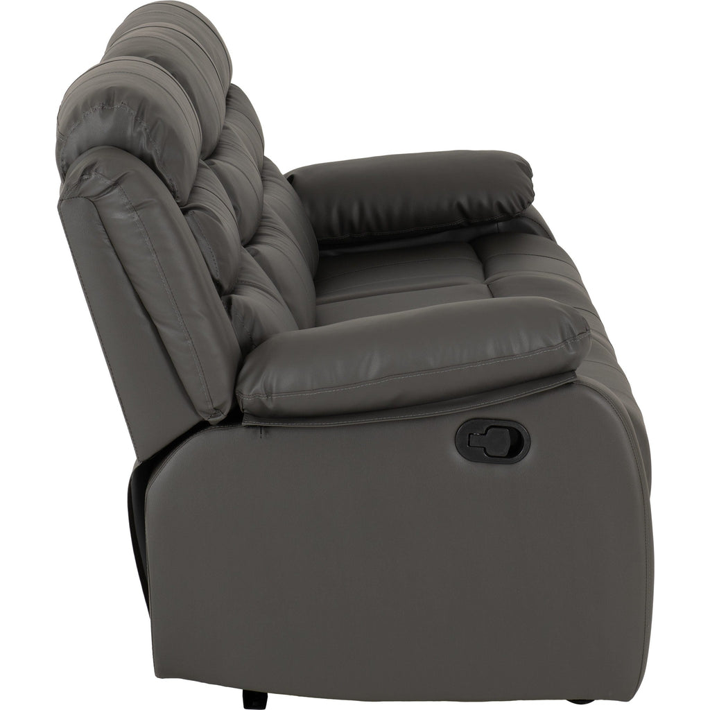 Roma 3+2 Suite - Grey Pu