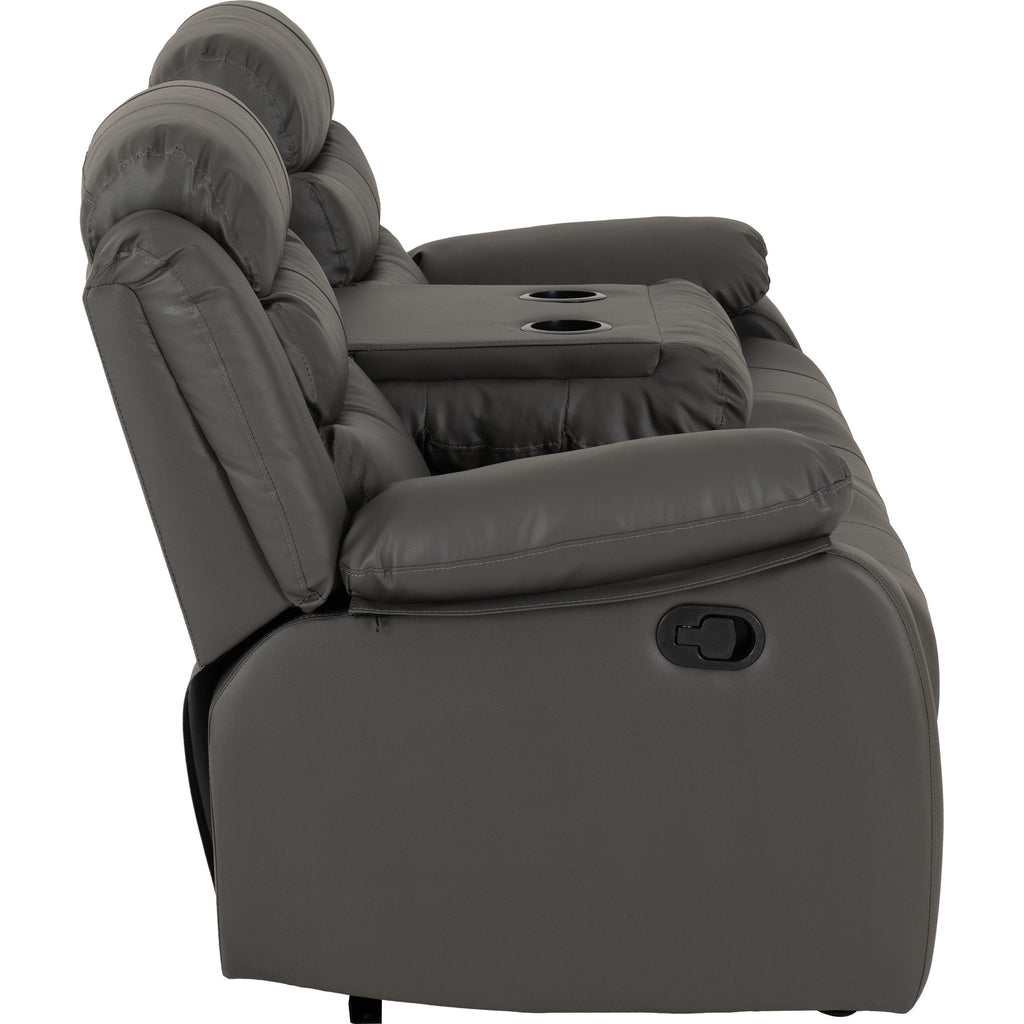 Roma 3+2 Suite - Grey Pu