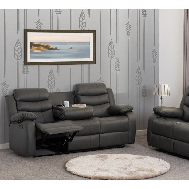 Roma 3+2 Suite - Grey Pu