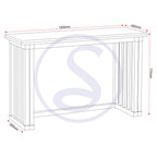 Richmond Foldaway Dining Table - Oak Varnish