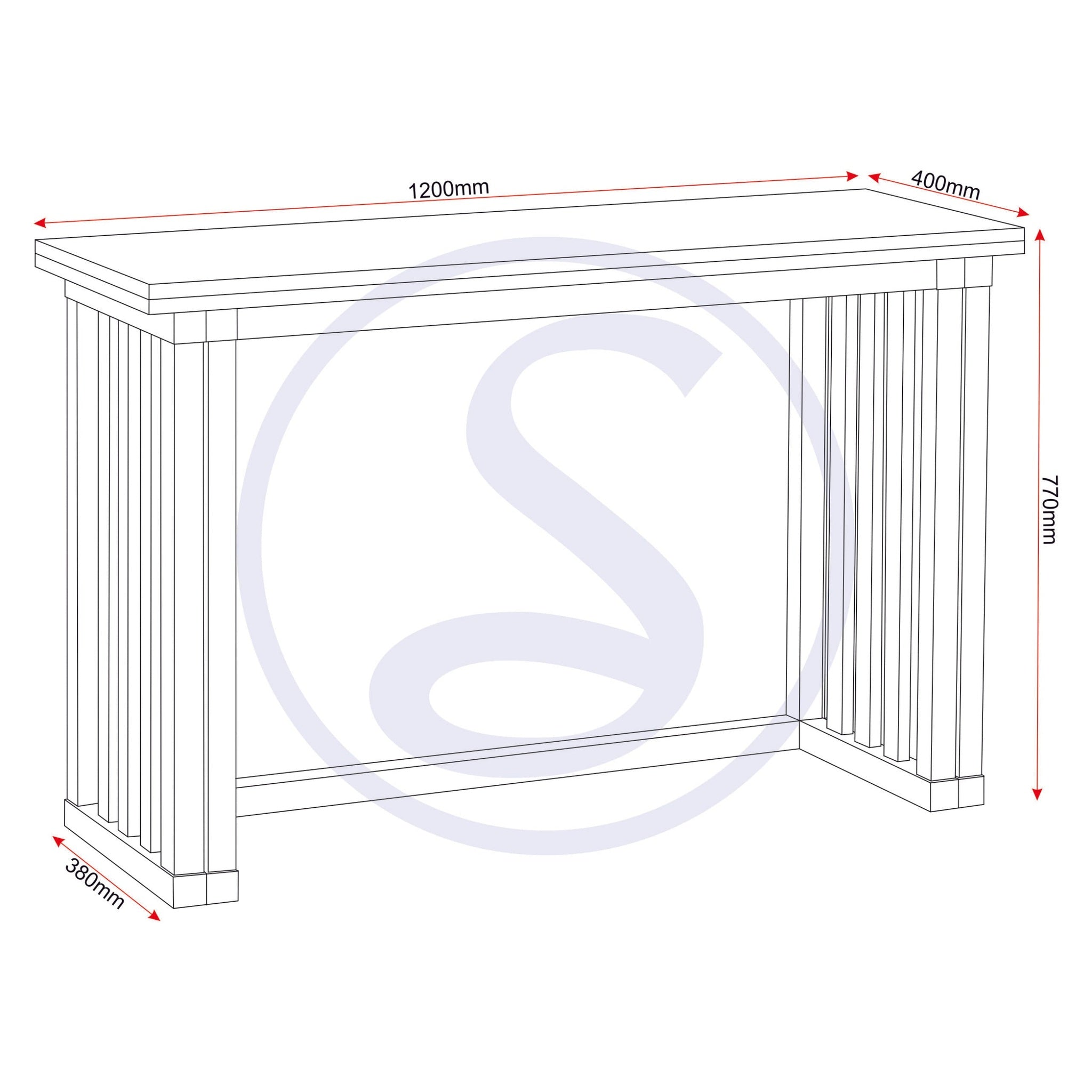Richmond Foldaway Dining Set X2 Stools - Oak Varnish