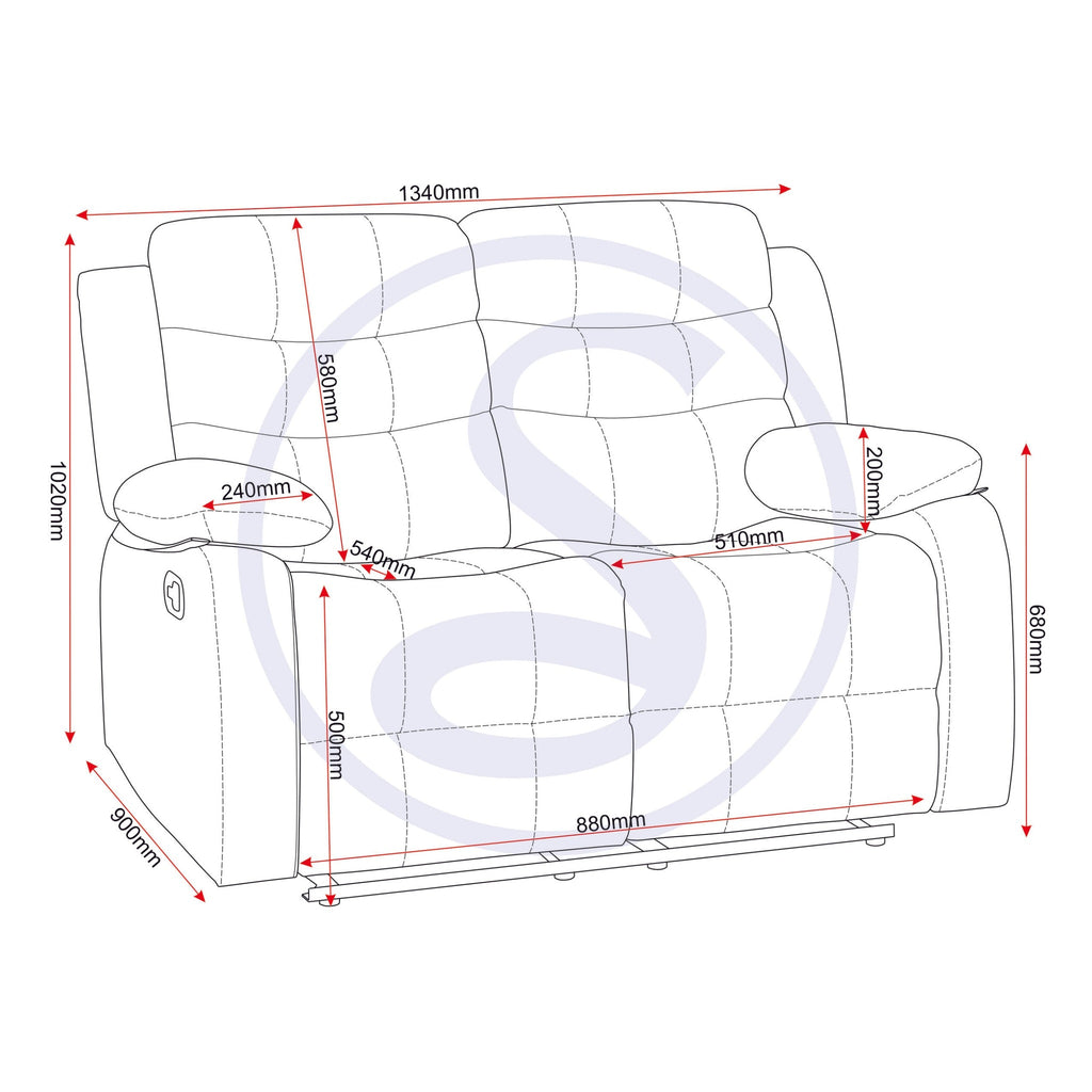 Roma 3+2 Suite - Grey Pu