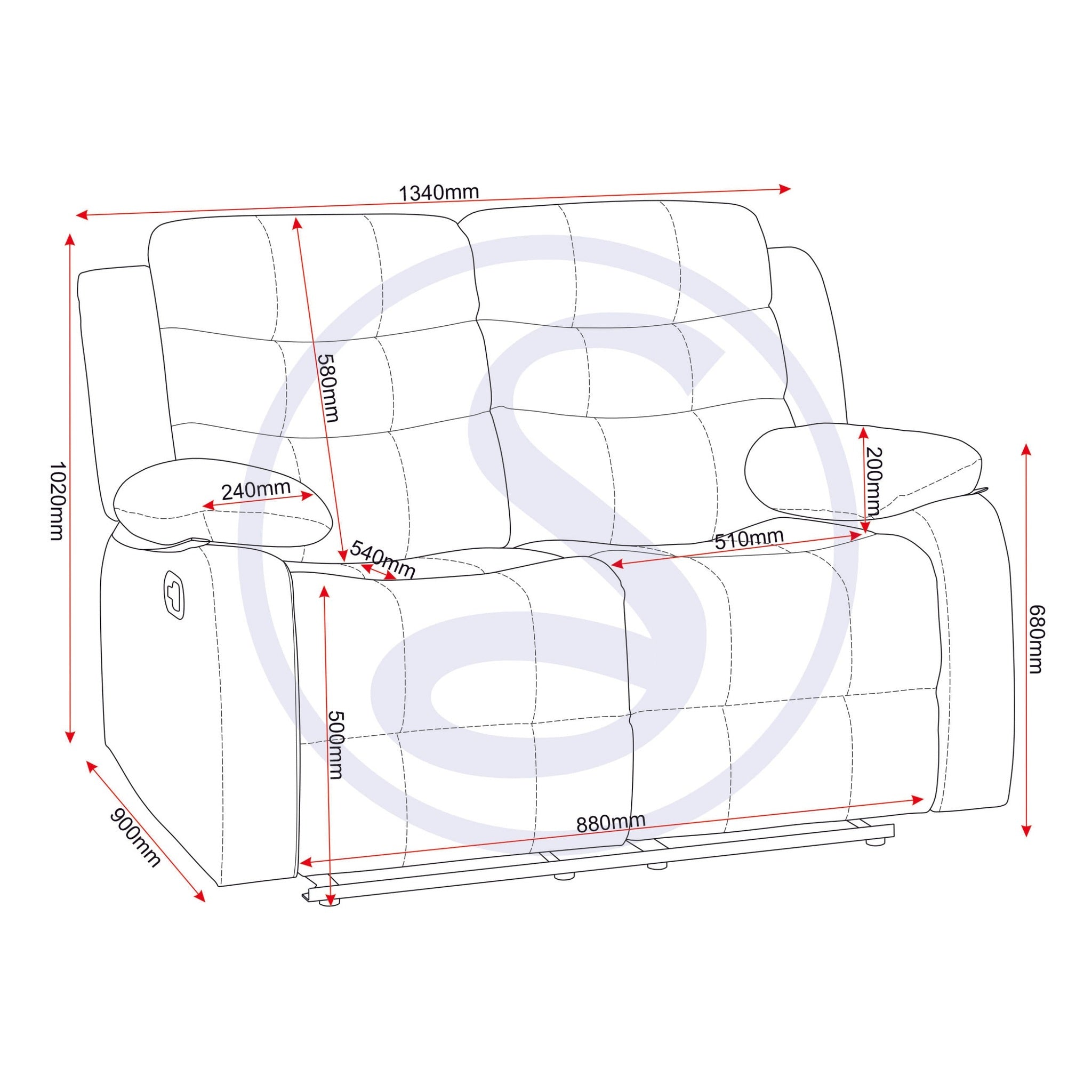 Roma 3+2 Suite - Grey Pu