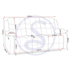 Roma 3+2 Suite - Grey Pu