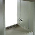 Santos Butterfly Dining Set X4 Chairs - Green/Distressed Waxed Pine