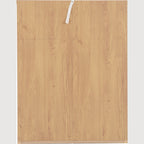 Seville 3+2 Drawer Chest - Grey Gloss/Light Oak Effect Veneer
