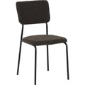 Sheldon Dining Chair X4 Per Box - Grey Boucle Fabric