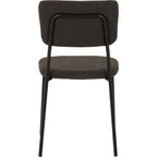 Sheldon Dining Chair X4 Per Box - Grey Boucle Fabric
