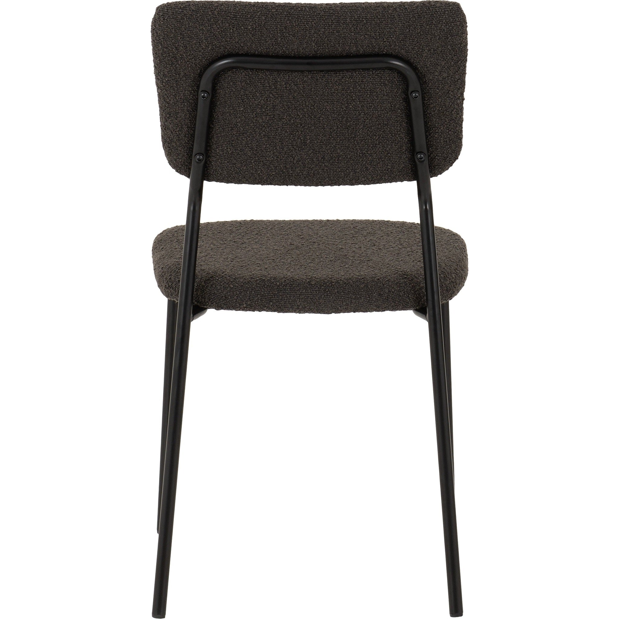 Sheldon Dining Chair X4 Per Box - Grey Boucle Fabric
