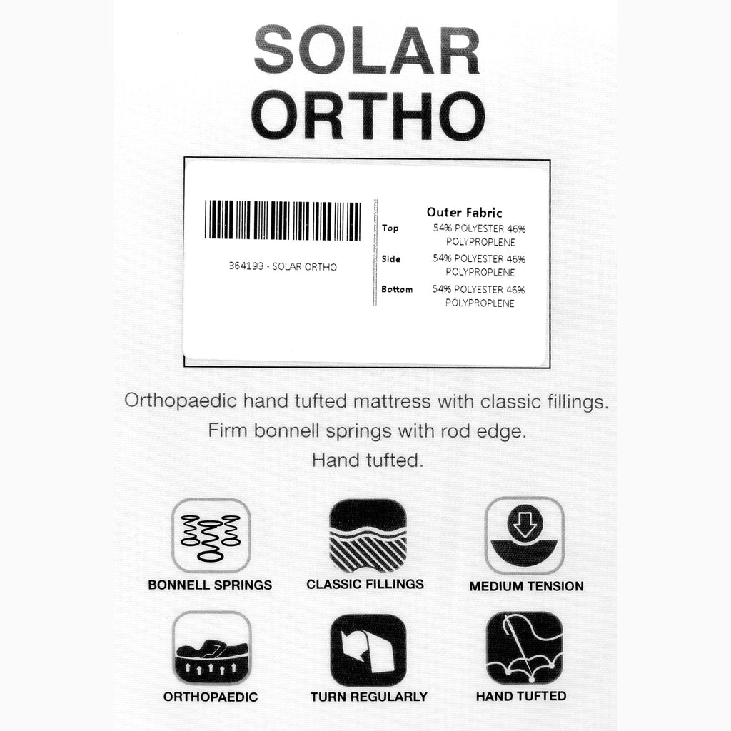 Solar 4' Mattress - Ivory