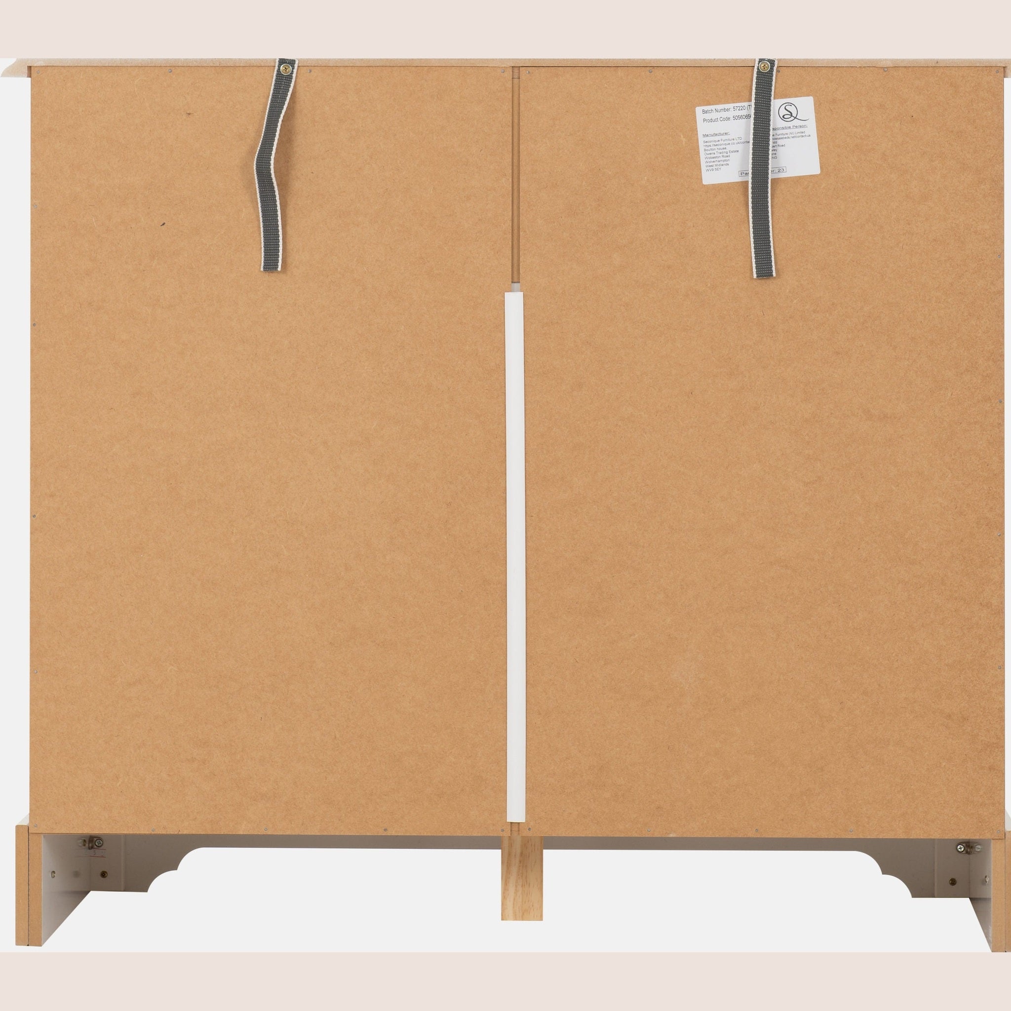 Stratford 2 Door 2 Drawer Sideboard - White