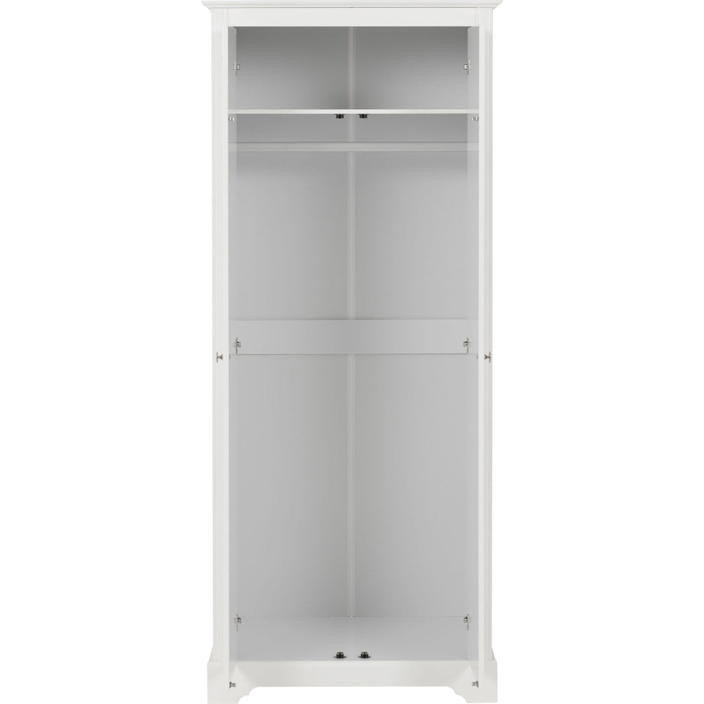 Stratford 2 Door Wardrobe - White
