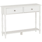 Stratford 2 Drawer Console Table - White