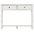 Stratford 2 Drawer Console Table - White