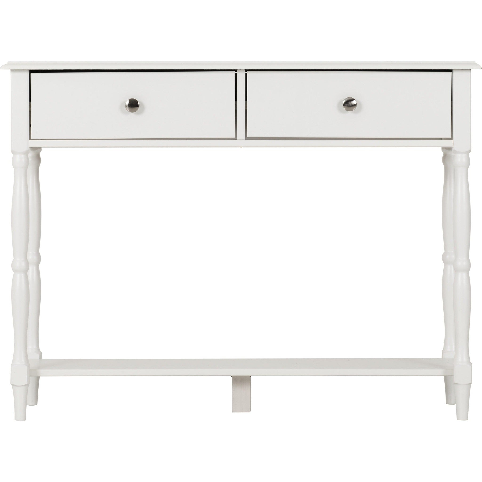Stratford 2 Drawer Console Table - White