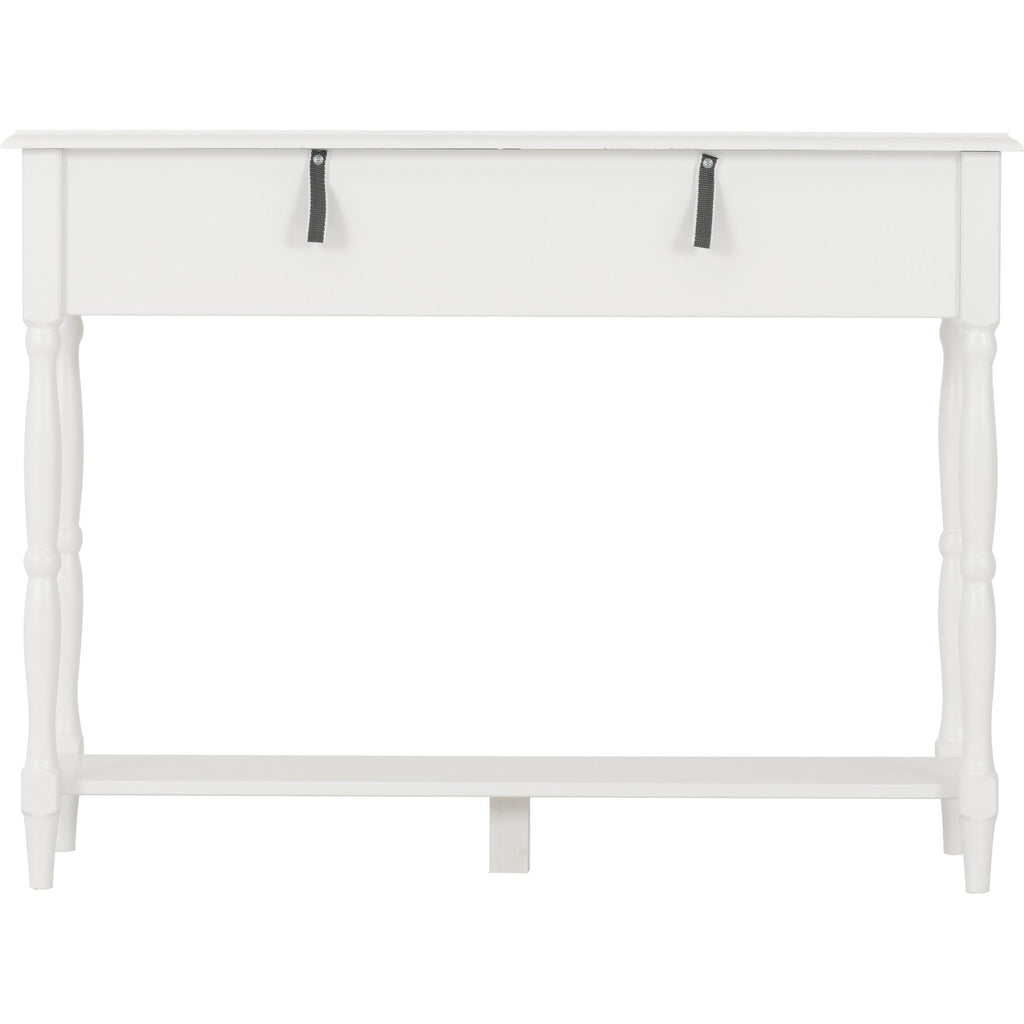 Stratford 2 Drawer Console Table - White