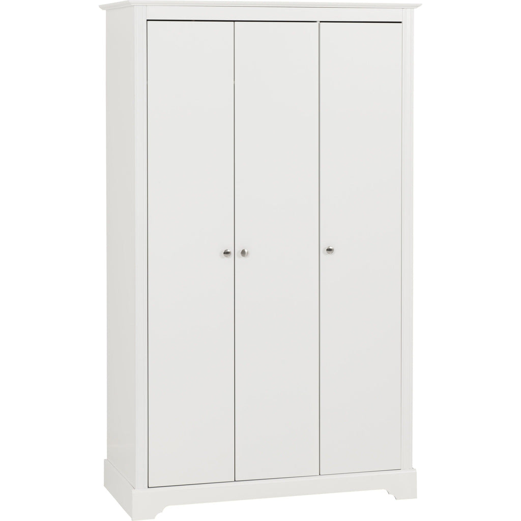 Stratford 3 Door Wardrobe - White