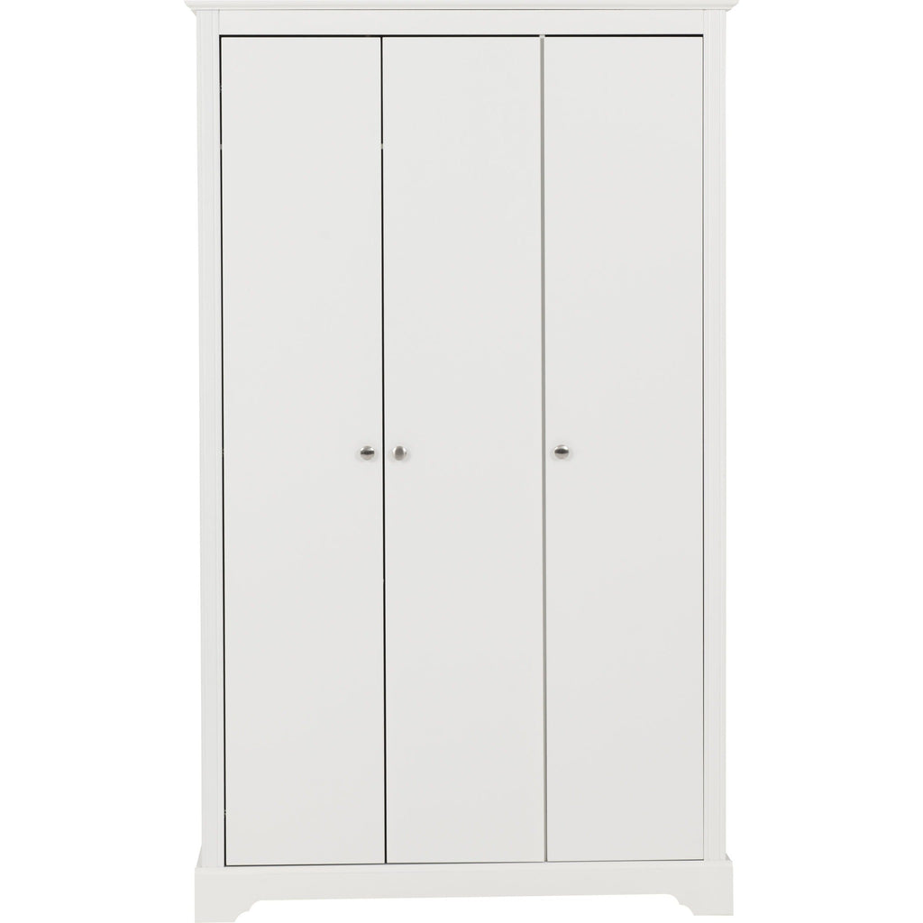 Stratford 3 Door Wardrobe - White